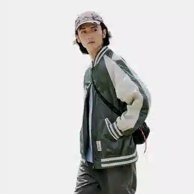 Alpha Industries SS24 Tiger Embroidered Baseball Jacket