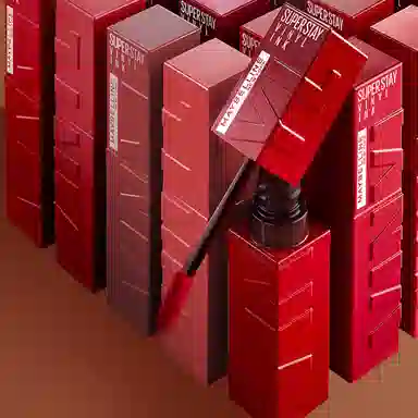 美宝莲 纽约锁吻棒唇釉 镜面 持久素颜显白