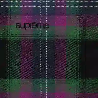 Supreme Brushed Plaid Flannel Shirt