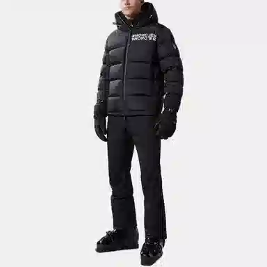 Moncler FW22 Quilted Down Jacket Black