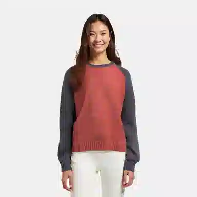 Stussy SS25 Colorblocked Raglan Knit Crew