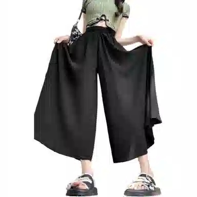 棉致 简约纯色舒适休闲长裙 女款