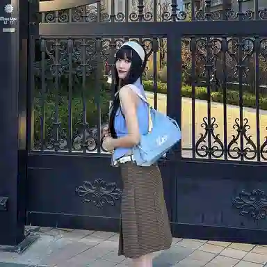 Lee Cloud Dumpling Bag Light Blue Pink