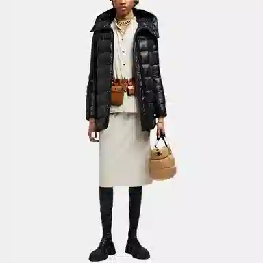 Moncler Classic Waterproof Hooded Down Coat