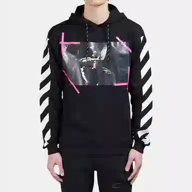 OFF-WHITE Hoodie Black