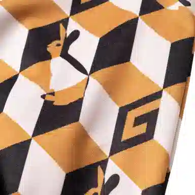 Gucci SS23 Diamond Print Jacket Yellow