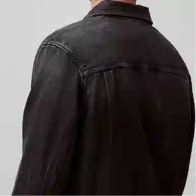 Calvin Klein Denim Jacket Black Mist