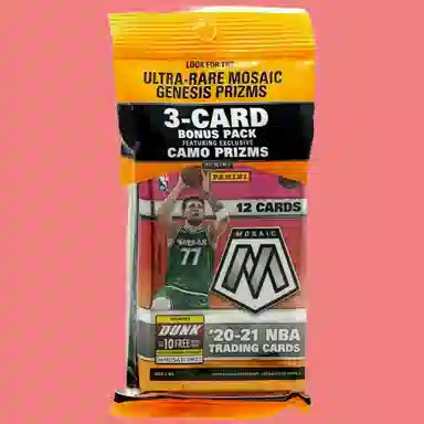 PANINI NBA 2020-21 Mosaic Basketball Multipack