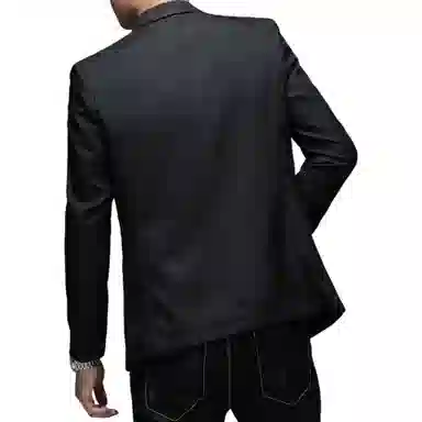 老爷车 男装春秋季商务奢华经典纯色低调百搭时尚外套西装 男款