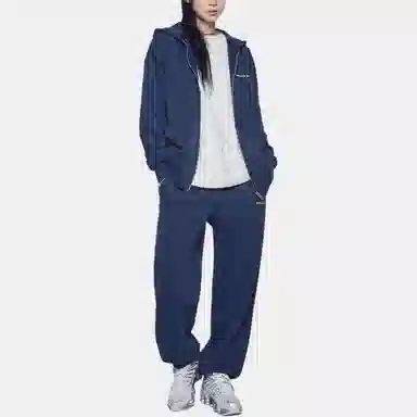 acme de la vie ADLV FW24 Zip Hoodie Navy