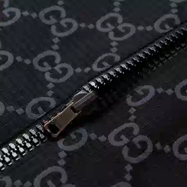 Gucci FW23 Letter Logo Jacket Black