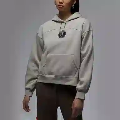 Jordan x PSG SS24 Hoodie Stone