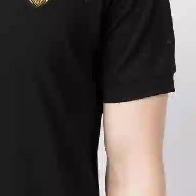 Emporio Armani EA7 Logo T-Shirt Black