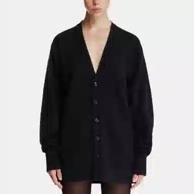 Maison Margiela V-Neck Cardigan Navy
