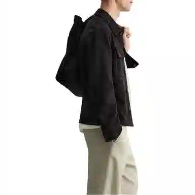 ZARA Suede Shirt Jacket