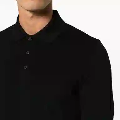 Saint Laurent Polo Shirt Black