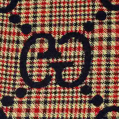 Gucci GG Scarf Blue/Red