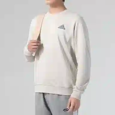 adidas Feelcozy Essentials Fleece Sweatshirt logo