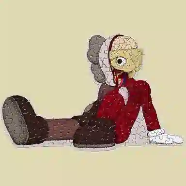 KAWS Resting Place Puzzle 100pcs
