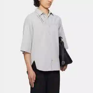 ADER ERROR Short Sleeve Shirt Grey
