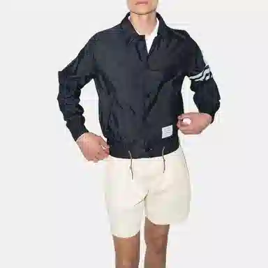 Thom Browne Classic Four-Bar Button Jacket