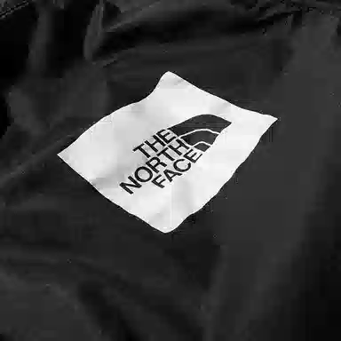 The North Face Logo Print Hoodie Jacket Black