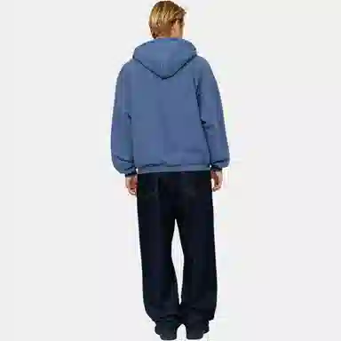 Stussy FW24 Satin Patch Oversized Hoodie