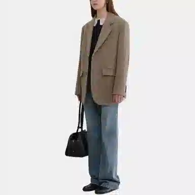 Dunst RELAXED FLARE JEANS CLASSIC BLUE