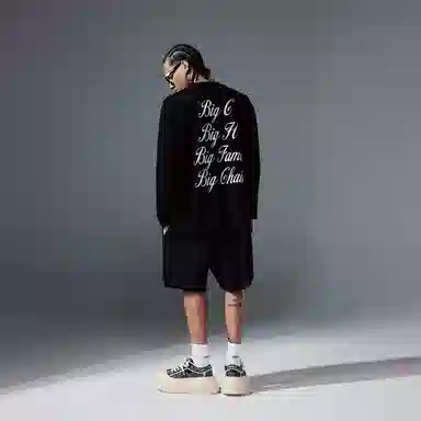 Couple Hunnid 1807 Graffiti Letter Long Sleeve Sweatshirt