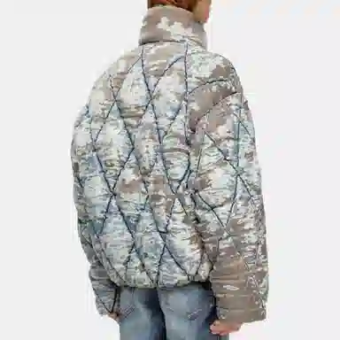 DIESEL Camo Zip Jacket