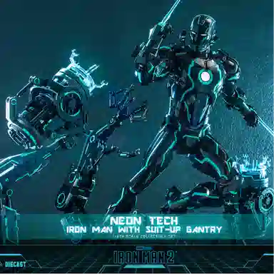 Hot Toys mark 4 neon tech 32cm