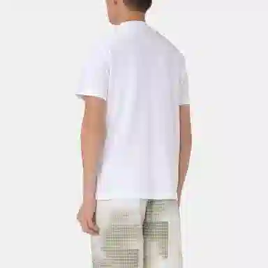 Calvin Klein Logo Print Crewneck T-Shirt White