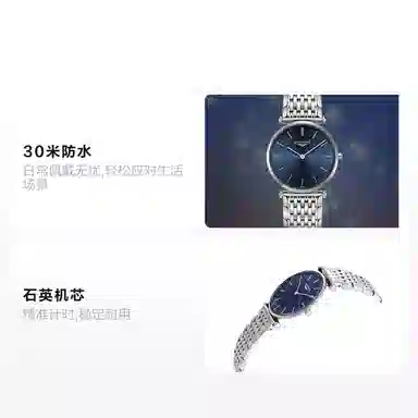 LONGINES 29mm L4.512.4.95.6