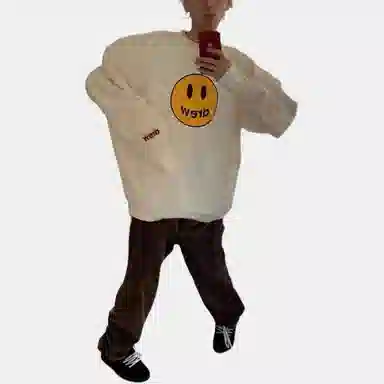 Drew House Smiley Series White