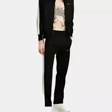 Palm Angels Logo Sweatpants Black