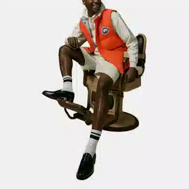 Canada Goose x RHUDE x NBA SS21 Orange