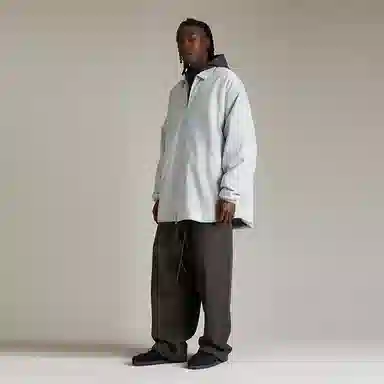 Fear of God Essentials SS24 Hoodiegarden Light Wash Denim