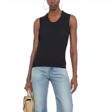 SAINT LAURENT Tank Top In Wool