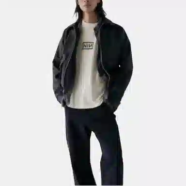 H&M Casual Loose Vintage Breathable Crew Neck T-Shirt Men