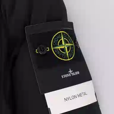 Stone Island Logo Patch Down Jacket