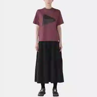 and wander FW25 crinkled nylon skirt