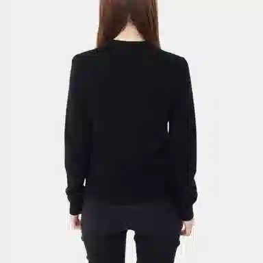 CDG Play Cardigan Black