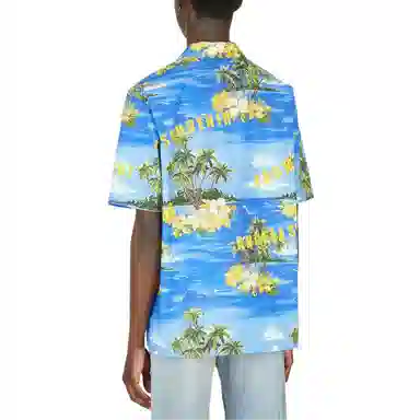 GUCCI SS22 Blue Shirt