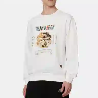 EVISU AW22 Koi Wave Logo Sweatshirt