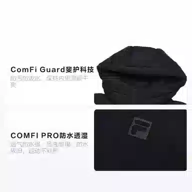 FILA Fitness Hoodie Down Jacket Black