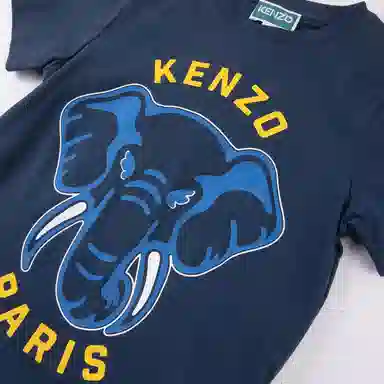 KENZO Short-Sleeved Cotton T-Shirt T