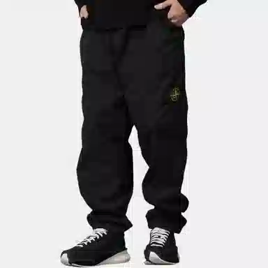 Stone Island Cargo Pants Black