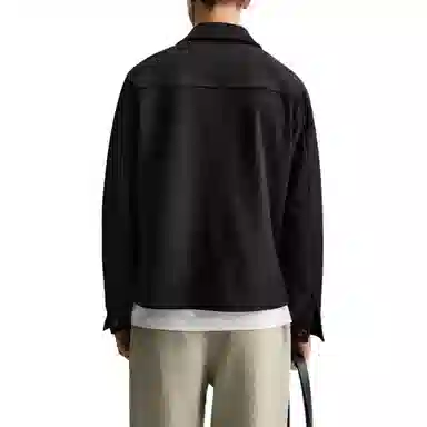 ZARA Suede Shirt Jacket