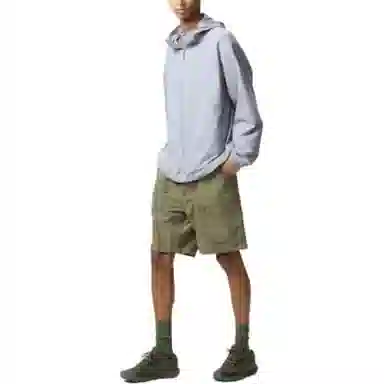 UNIQLO Loose Pocket Shorts Olive Green