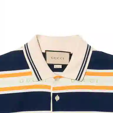 GUCCI Ivory Polo Shirt